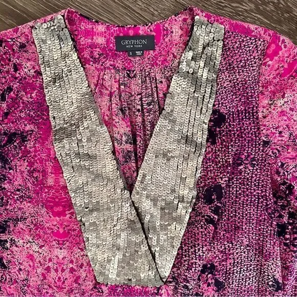 Gryphon Gypset Sequin-Trim Dress - Picture 5 of 9